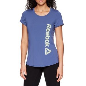 🆕Reebok Women's Fearless Performance Lite Fitness Gym Short Sleeve Tee Size: XS